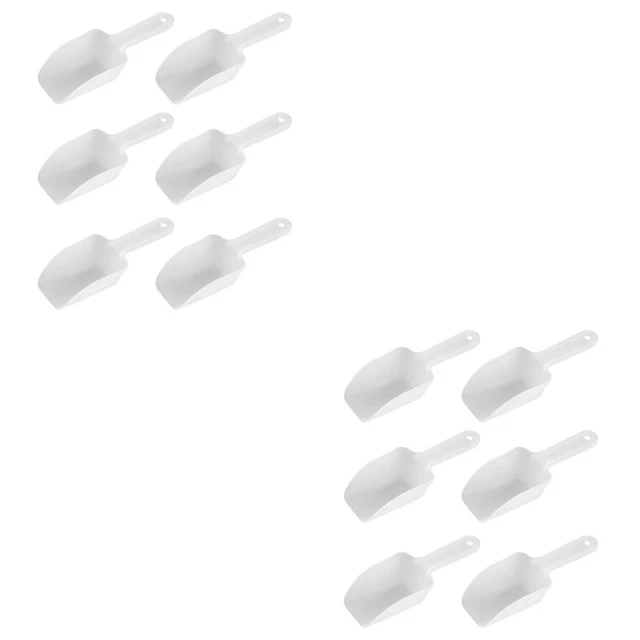 12 Pcs Stainless Steel Food Scoop Coffee Beans Scoop Dog Food Scoop