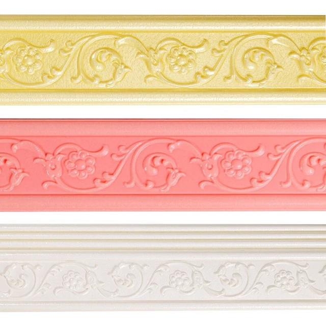 Vintage Self-adhesive Wall Sticker Waterproof Wall Borders Room Decor 27 in
