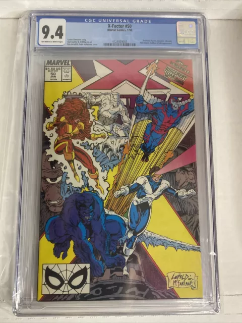 X-Factor #50 - CGC 9.4 - 1990 Marvel Comics Rob Liefeld cover