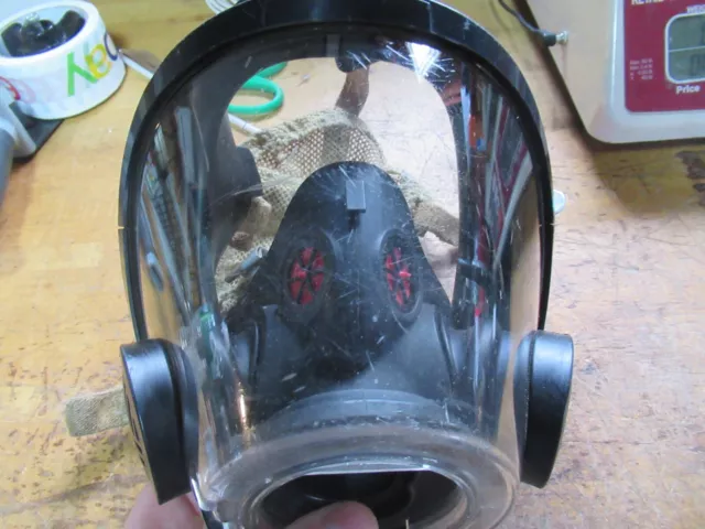 Scott AV3000 HT Firefighter SCBA Mask SIZE LARGE 5 POINT NETTING
