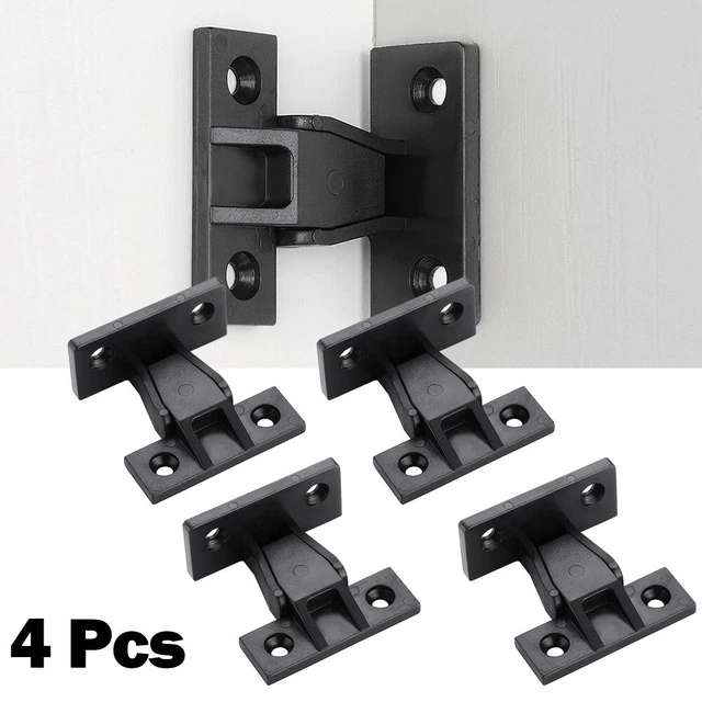 Halterung Klammern Küche Langlebig Schwarz Sockel 4 Pack Befestigungselemente