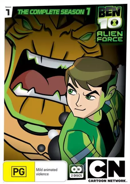 DVD - Ben 10: Alien Force - Segunda Temporada Completa (2 DVDs) Original