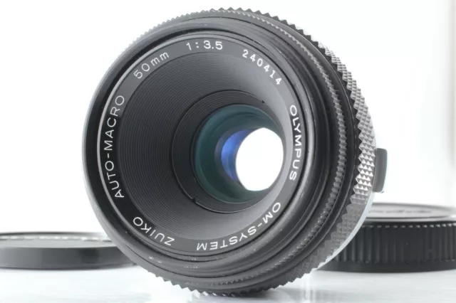[ près De Mint ] Olympus Om-System Zuiko Auto-Macro 50mm F/3.5 Mf Objectif Japon