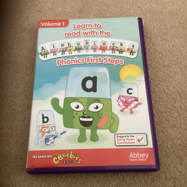 Alphablocks First LEARN TO READ With Alphablocks - Phonics First Steps Volume 1 [DVD ...