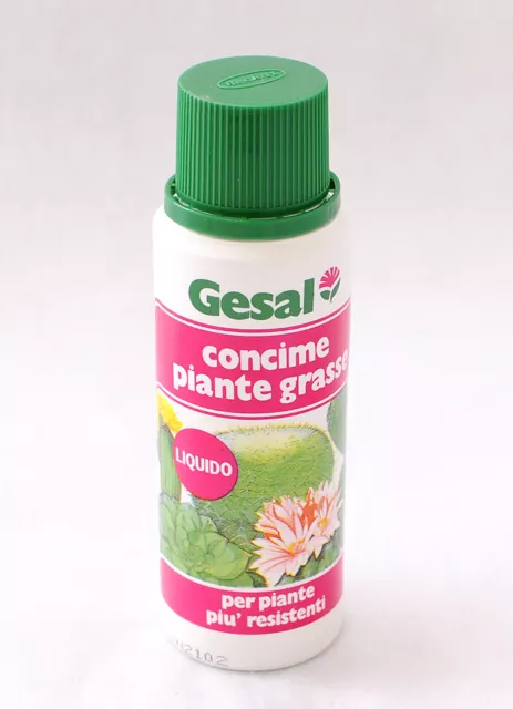 Concime Minerale Per Piante Grasse 250 G (Liquido) Balcone Casa Vasi Giardino