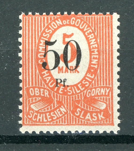 Abstimmungsgebiete Oberschlesien: Mi.Nr.12aIa **, Befund Gruber BPP. Mi: 280,-