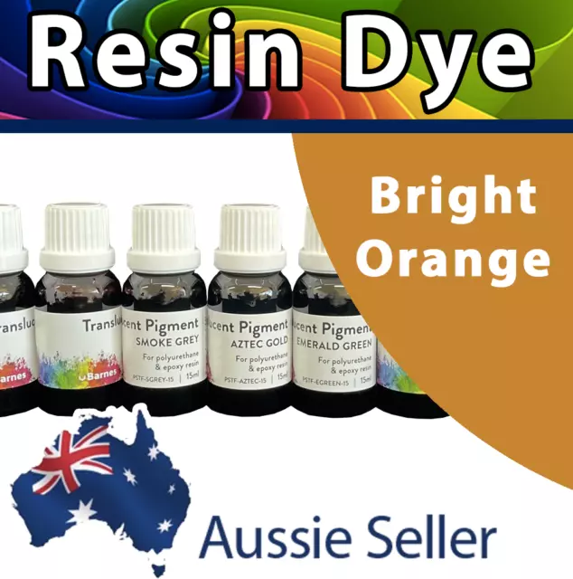 PSTF Transparent Resin Dye 15ml- Bright Orange