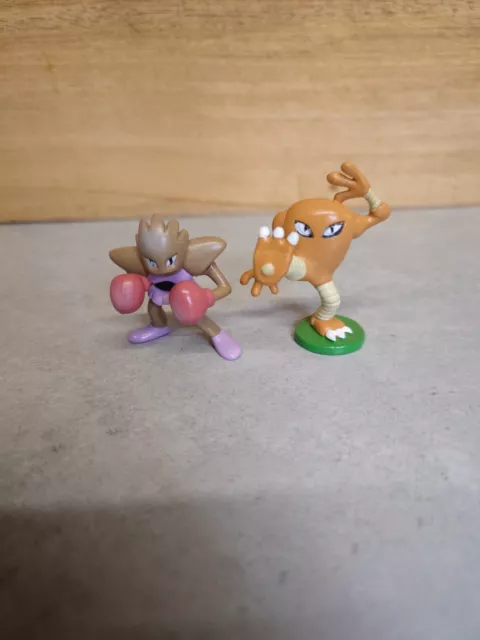 Hitmonchan Hitmonlee Tomy Pokémon Figure Bundle Joblot Fighting Type CGTSJ Kanto