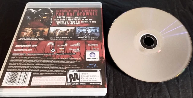 BEOWULF - THE Game PS3 Game by Ubisoft &amp; Tiwak [NTSC-U CIB Complete ...