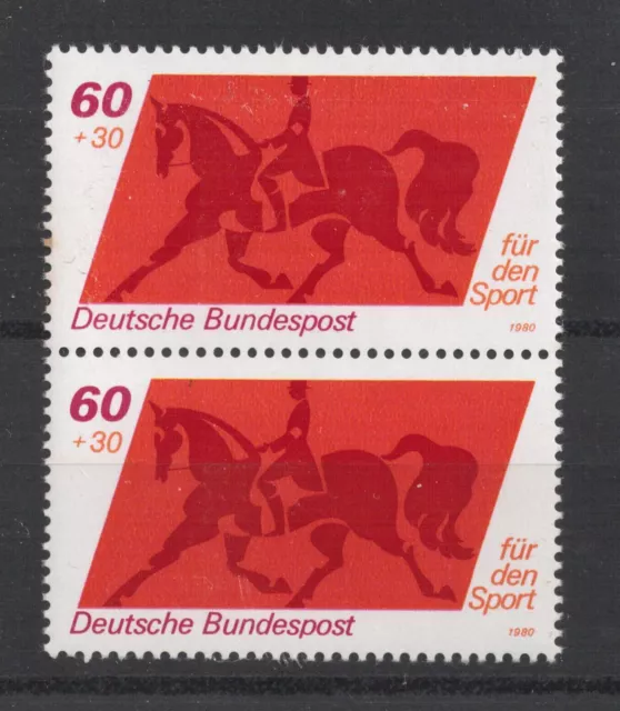 Bund - Mi.-Nr. 1047I - Plattenfehler - geprüft BPP