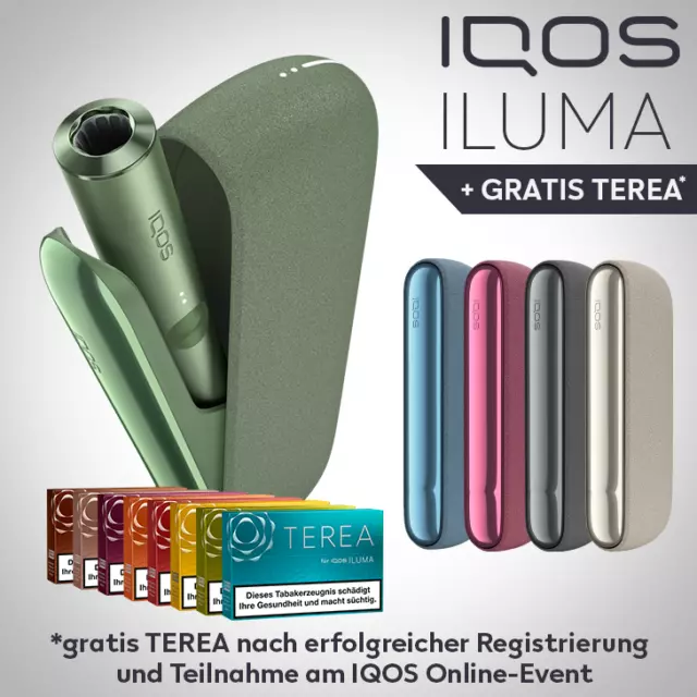 Iqos Iluma Starterkit + Gratis Terea Nach Neukundenregistrierung (Versch Farben) 2