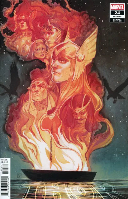 Thor #24 2022 Unread Stephanie Hans Variant Cover Marvel Comic Book Donny Cates