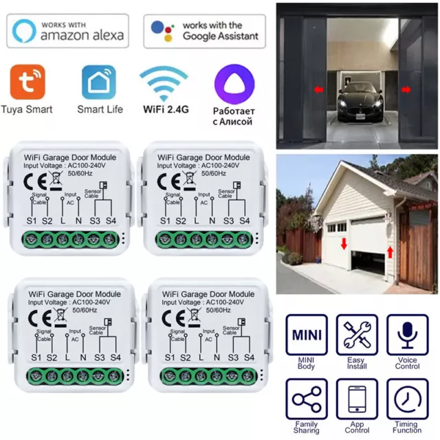 Smart Switch Garagentor Controller Garagentoröffner Für Alexa Google TUYA WiFi