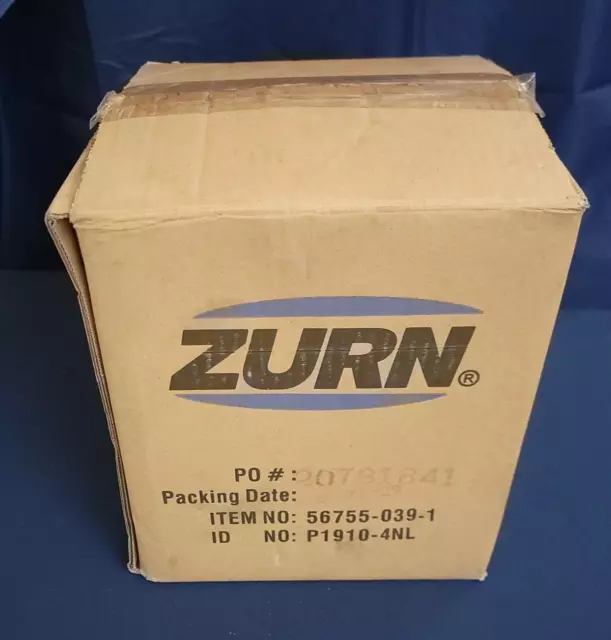 Zurn Z1910 Sani-Flor receptor 8" x 8" x 6" deep cast iron body NEW