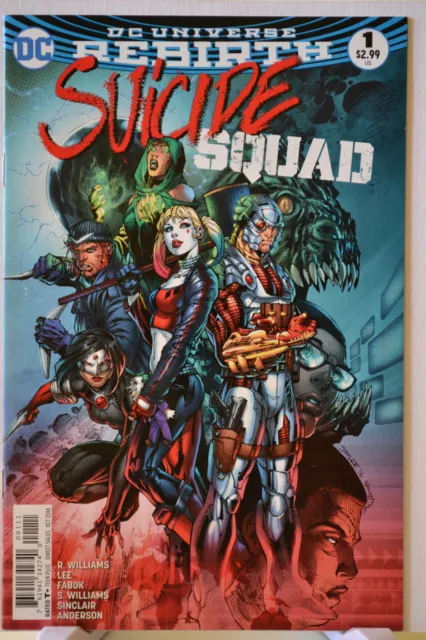 Suicide Squad issue 1 Harley Quinn DC Comics Rebirth 1st print High Grade