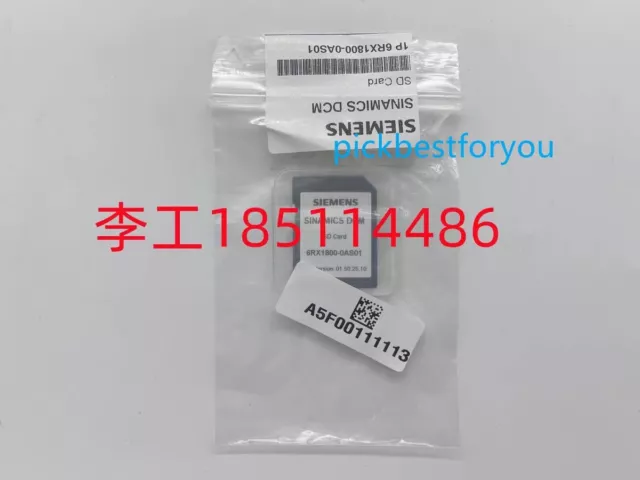 1PCS NEW Siemens 6RX1800-0AS01 Memory Card (by DHL/Fedex)  #U5128D YG/