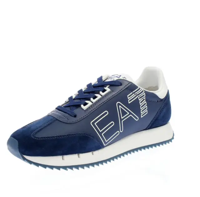 Ea7 Emporio Armani Sneakers Training Blu - Uomo Scarpe Sneakers Casual