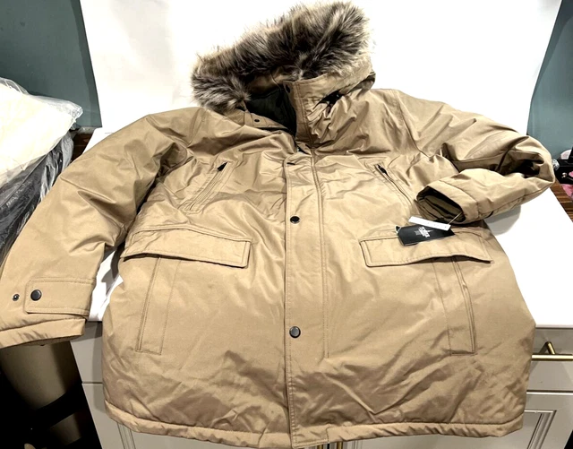 Tower By London Fog Men's Arctic Jacket Taupe XL