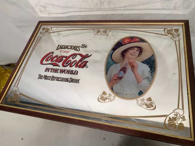 Quadro A Specchio Pubblicitario Coca-Cola