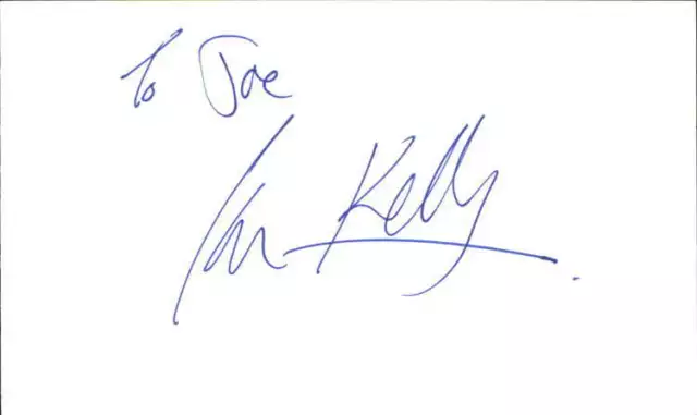 Ian Kelly Actor Harry Potter Signed 3" x 5" Index Card