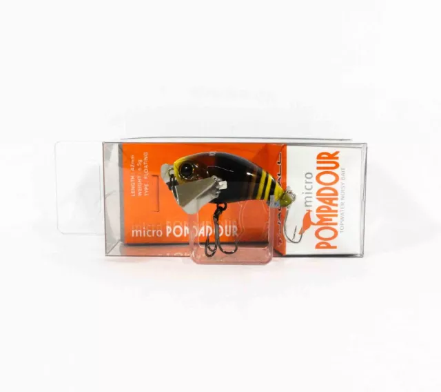 Jackall Pompadour Micro Floating Topwater Lure Dokunashi Suzumebachi (1012)