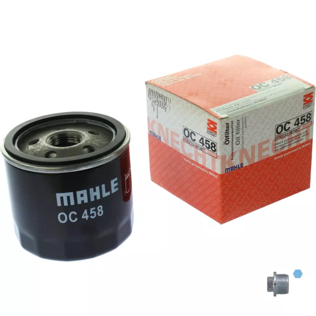 MAHLE Filtre Avec Verrouiller Vis pour Fiat Doblo 1.9 D Multijet Bravo II