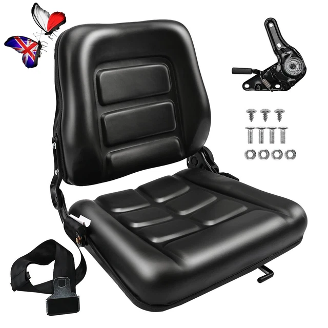 Buy Tractor Seat With Adjustable Sliding Rails &ap; Drainage Hole, Ride-On