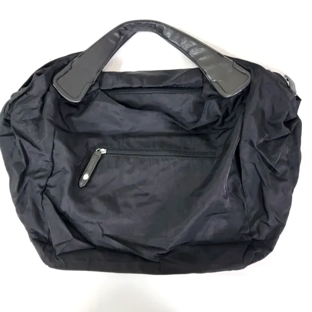 HOBO brand BAG purse Black NEW NWT LARGE Victoria (MX - NY - BLK ) NYLON body