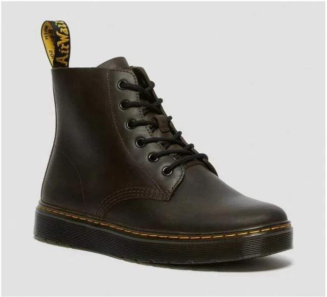 Dr Martens 6 Buchi Thurston Marrone Scuro Chukka Crazy Horse 27779201 Doc's