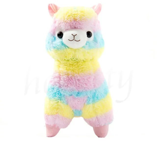 5" Rainbow Alpacasso Kawaii Alpaca Llama Arpakasso Soft Plush Toy Doll Gift Cute