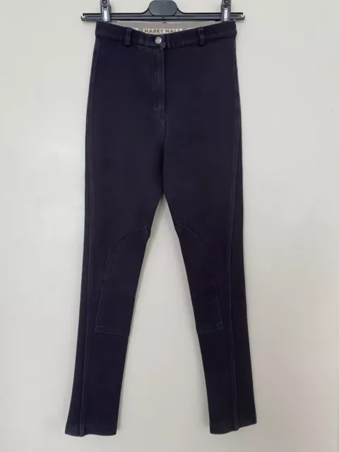 HARRY HALL Ladies Farnell Jodhpurs | Navy | Size 24"