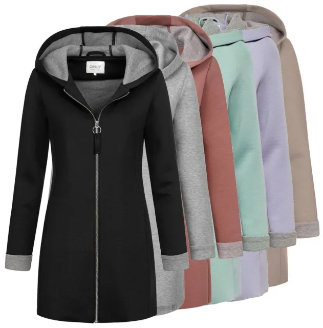 Only Damen Mantel Jacke Kurzmantel Parka Damenjacke Übergangsjacke Lena Bonded