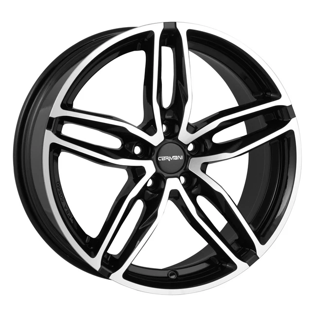 TOMASON TN20 NEW Black Polished 8,5x19" 5x108  Produktbild-Vorschau 2