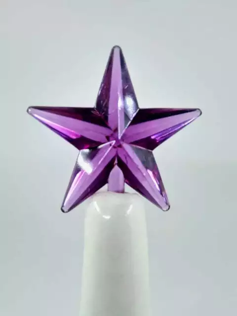 Vintage Classic Purple Medium Star Topper for Ceramic Christmas Tree DISCONTINED