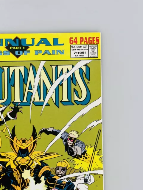 Marvel Comics The New Mutants Annual #7 64 Pages 1991 Kings Of Pain Domino 4