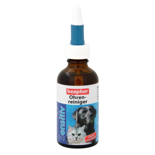 Beaphar Sensible Limpiador de Oídos 50 ML - Ohrenpflege Cuidado Perros Gato