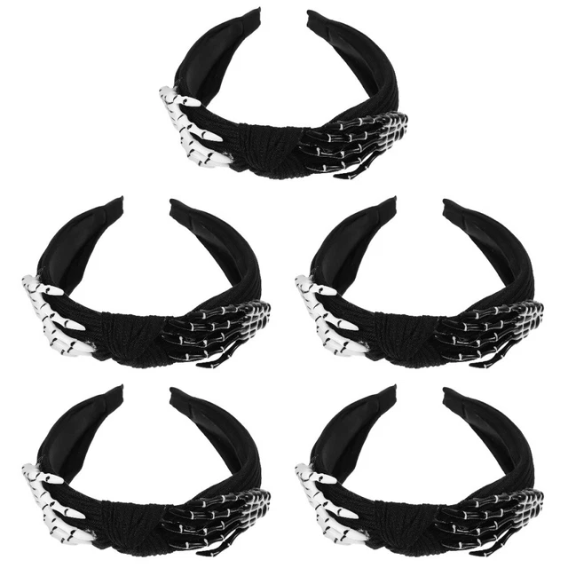 5 pz fascia per capelli Halloween costume cosplay fascia per capelli Halloween cerchio per capelli horror