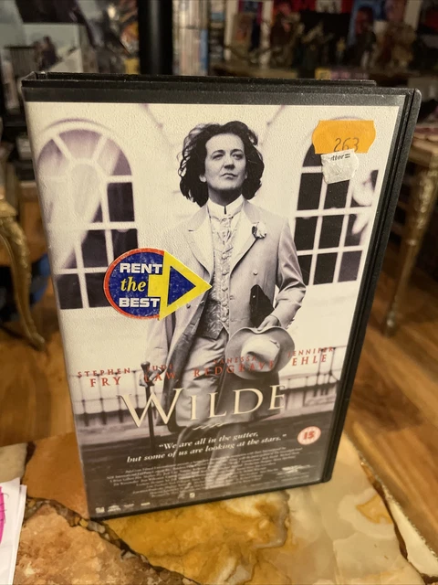 Wilde Vhs Video Ex Rental Stephen Fry