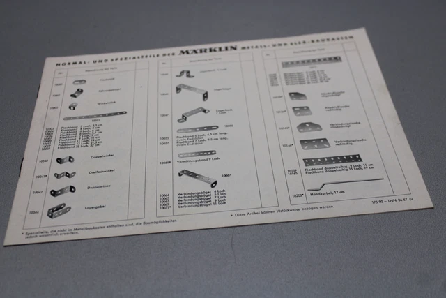 MÄRKLIN Metal Construction Kit Partially Built 3 Models Collection - Canada