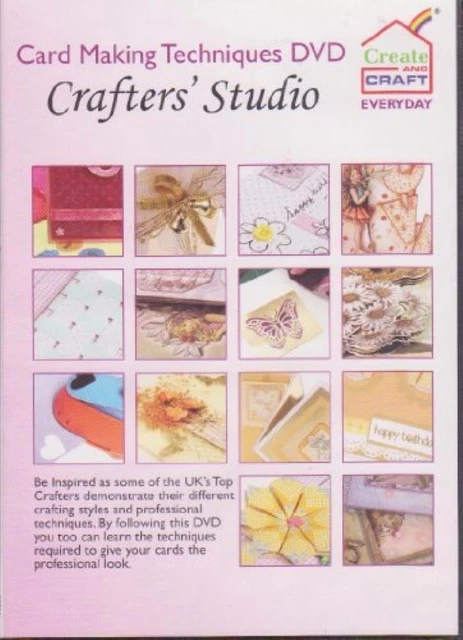 Creating Card Craft CREATE AND CRAFT - Card Making Techniques DVD N/A (2008) Quality ...
