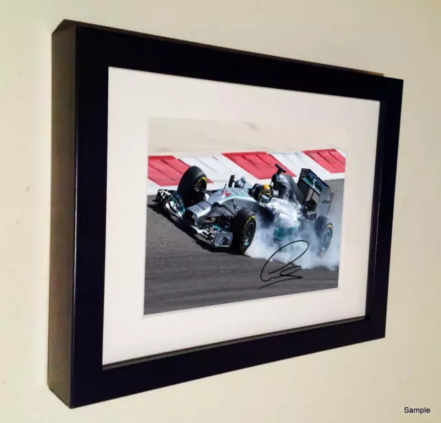 Lewis Hamilton Signed F1 Champ 2014 Photo Photograph Picture Print Autograph 1