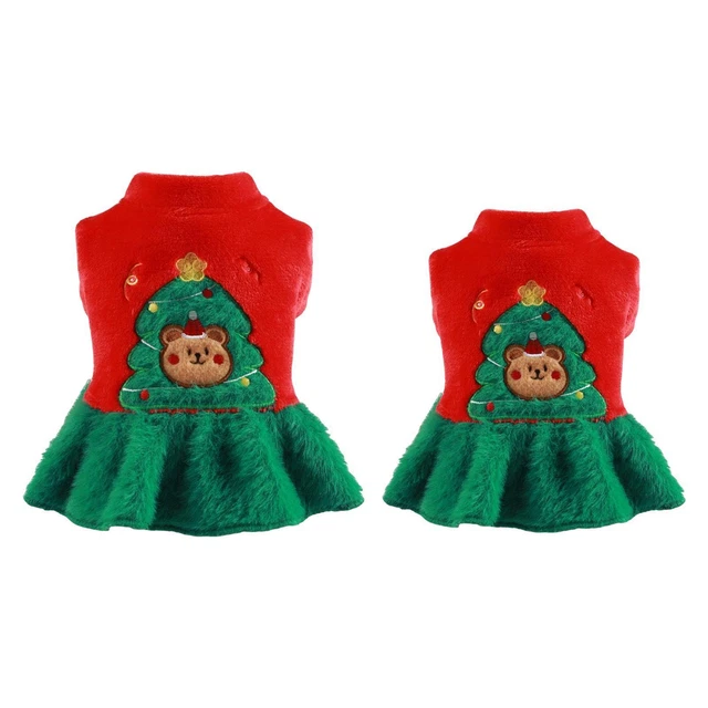 Costume de Noël pour animaux de compagnie Vêtements pour chiens Cosplay