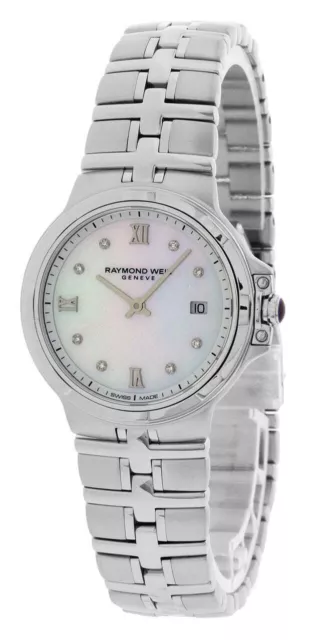 Raymond Weil Parsifal Diamond Mop S-Steel Women's Watch 5180-St-00995