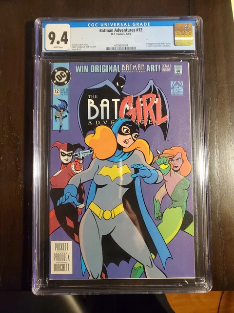 Batman Adventures #12 CGC 9.4 (DC 1993) 1st Harley Quinn! White pages