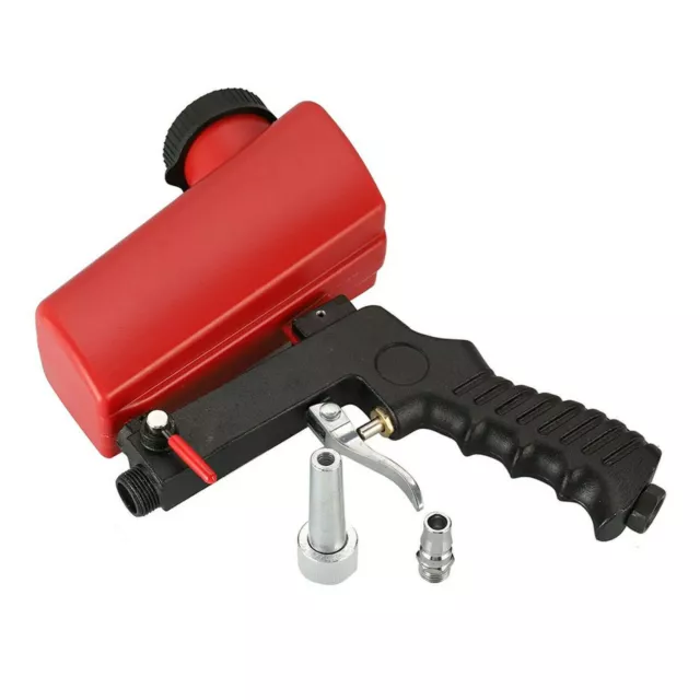 Air Sandblasting Gun Compressor Handheld 1/4" Sand Blaster Shot Media Blasting 3