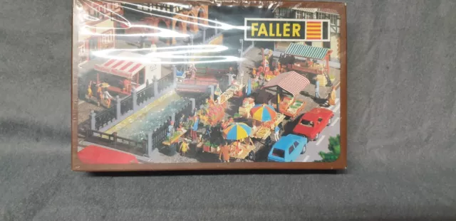 FALLER marché de village B-582 HO neuf en boite a monter