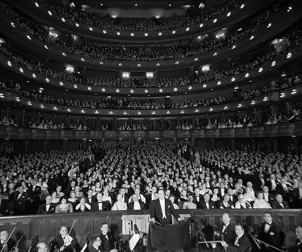 Opening Night At The Met Opera - New York, Met season opens. S - 1953 Old Photo