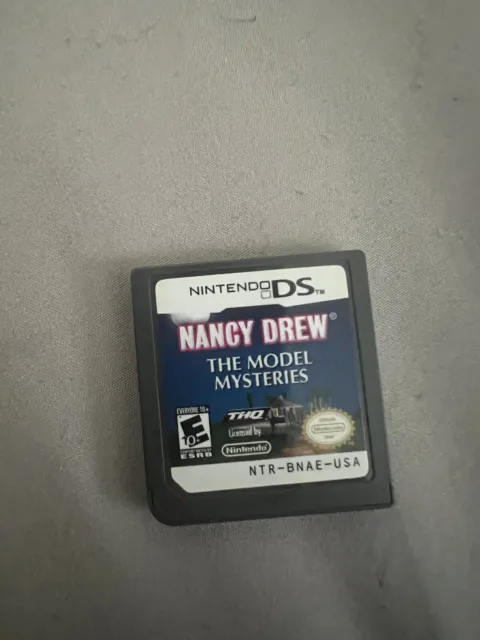 Nintendo Ds Nancy Drew The Model Mysteries Game. Cartridge Only
