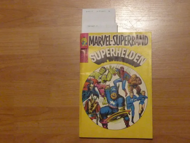 Marvel-Superband Nr. 3 Williams Die Rächer Nr. 1 + Hulk Nr. 1 + Horror Nr. 10!!!