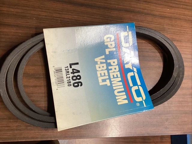 DAYCO GPL PREMIUM V-BELT L486 or 13RL2180 NOS